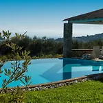 Luxury Corfu Villa Piedra Private Pool Sea View 4 Bdr Kastania Ágios Márkos