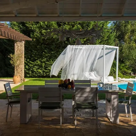 Luxury Corfu Villa Piedra Private Pool Sea View 4 Bdr Kastania Вилла Агиос-Маркос